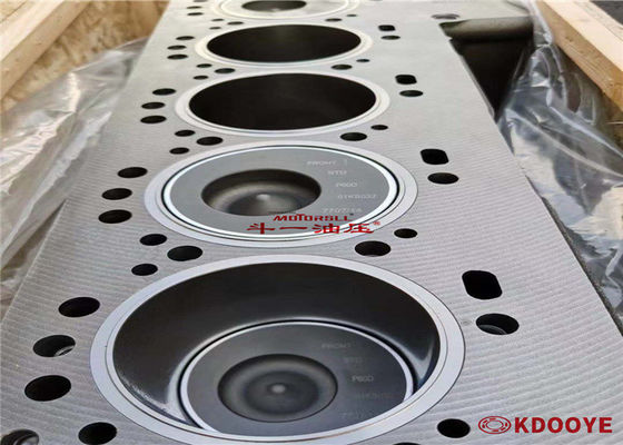 Zestaw linerów silników, 6CT S6D114 Blok cylindrowy Assy z pierścieniami tłokowymi wału skrętowego